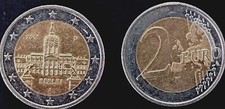 GERMANIA Moneta 2 euro celebrativa 2018 Berlino serie dedicata ai Länder MB