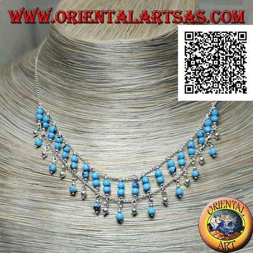 Collana argento 925 a - collana, in