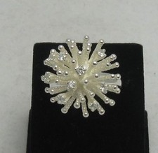 Anello elegante in argento