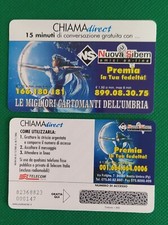 Scheda telefonica nuova tipo