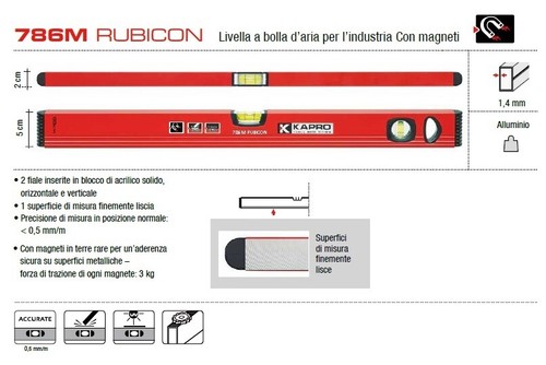Livella magnetica bolla - a,