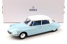 1:18 Norev Citroen DS 19 blu chiaro e bianco 1959