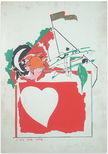 Giosetta fioroni serigrafia - giosetta,