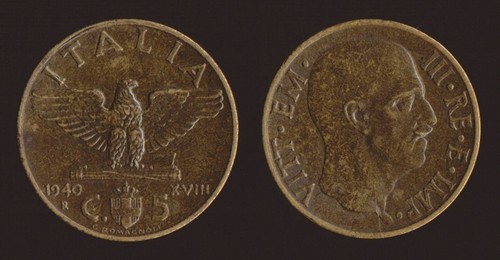 Centesimi 1940 impero - centesimi,