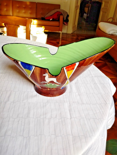 Vaso ceramica decorata - ceramica,