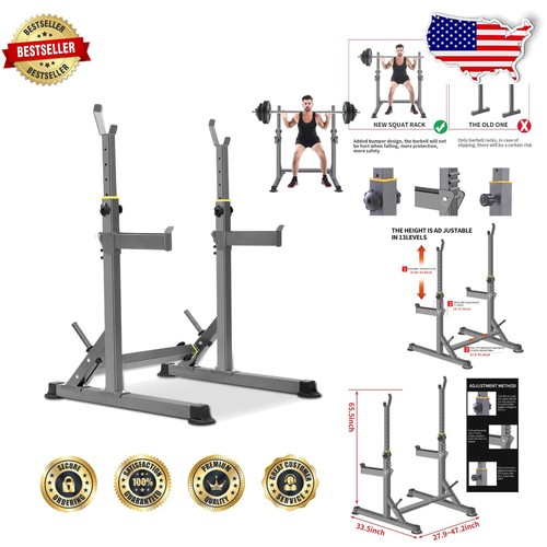 Durevole squat rack 600lbs - rack,