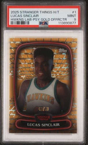 2025 topps stranger things - 2025,