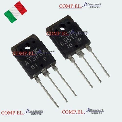 Coppia 2sa1386a 2sc3519a - 2sc3519a, (p)