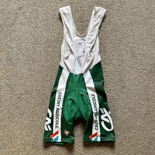 Bavaglino Ciclismo Pantaloncini Pietro Caucchioli Credit Agricole Pro Team Emesso Bavaglino Taglia S