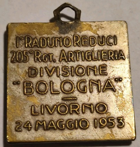 Medaglia 205 reggimento - medaglia,