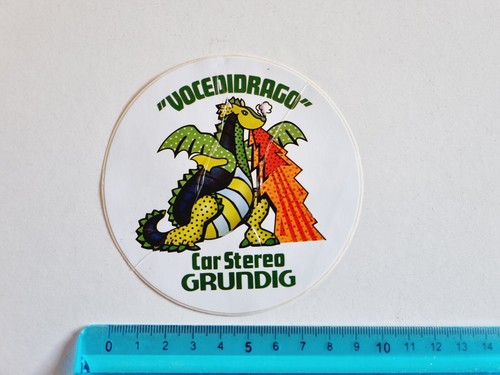 Adesivo grundig auto car - auto, hi
