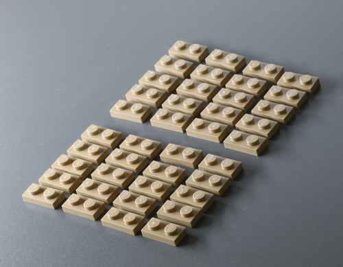 Pezzi lego 40x plate 1x2 - 40x,
