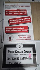 Manifesto Viterbo Ronciglione Radio Cassia Cimina 1987