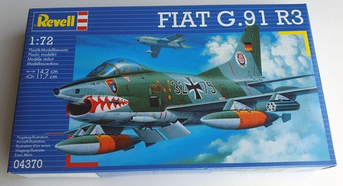 Kit modellino revell fiat - kit, g.91
