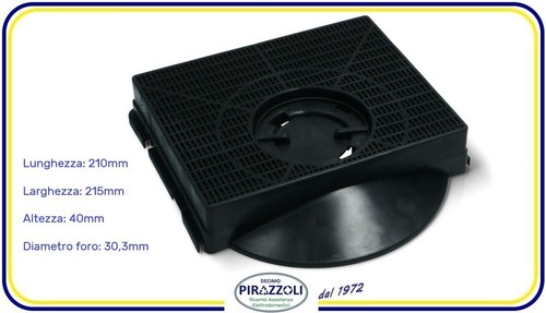 Filtro carbone rettangolare - filtro,