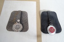 figurino Fiat + portachiavi vintage Fiat 500 600