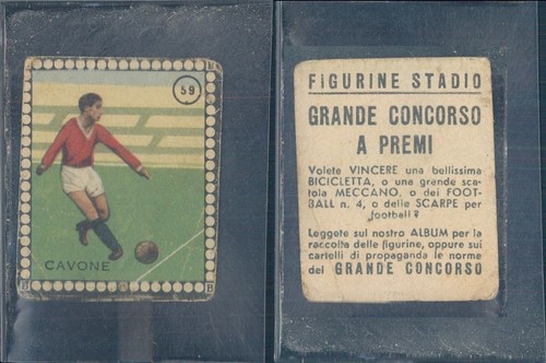 Rara figurina cartonata calcio - rara,