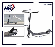 x Monopattino 2 Ruote Divertimento Adulti Ragazzi L01 Grigio dfh