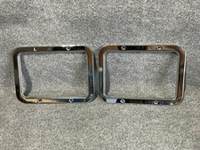 COPPIA CORNICI FARO cromate