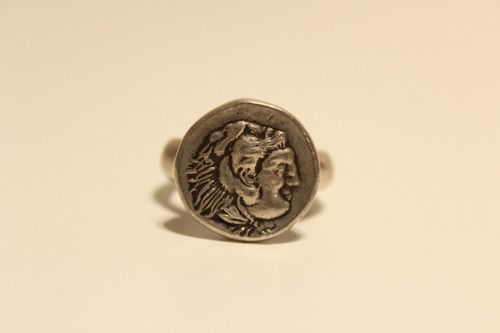 Anello vintage uomo argento - ,