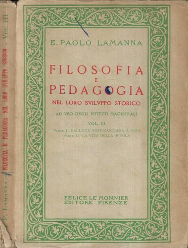 Filosofia pedagogia nel loro - pedagogia,