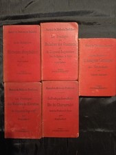 Lotto 5 Libri Antichi Medicina