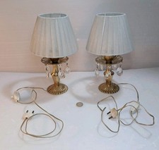 Coppia di lampade abat jour