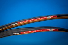 2x tubolari vittoria CORSA SC   23-28" CORESPUN 320TPI PRO SERIES NUOVI ISOgrip