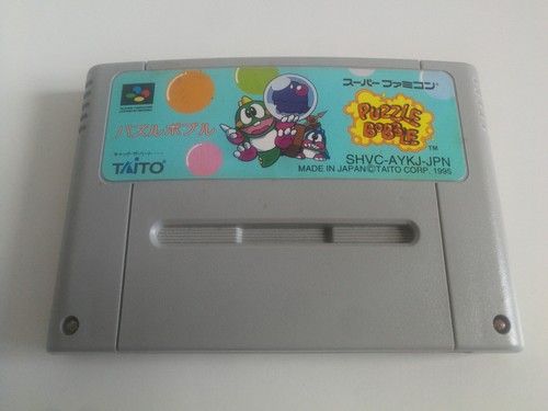Puzzle bobble shvc - bobble, [shvc-aykj-jpn]