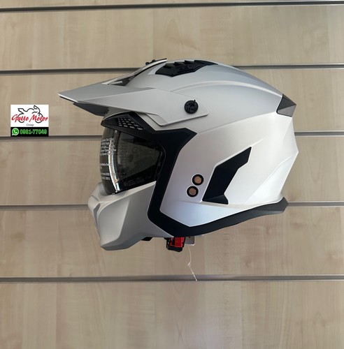 Casco moto jet con - moto,
