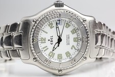 Orologio Uomo Automatico Ebel Discovery Divers, Quadrante Bianco, 9080341