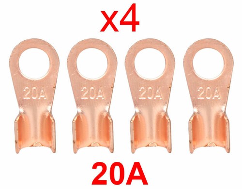 Capicorda anello rame - x4,