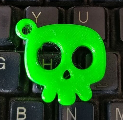 Halloween teschio portachiavi