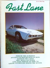 FAST LANE MAGAZINE JUL-1984 -