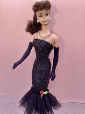Barbie 1964 Vintage Coda di Cavallo ABITI DI RASO Solo Spotlight SCARPE Lingerie DA VEDERE