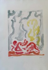 Virgilio Guidi Acquaforte Acquatinta-bassa tiratura- perfetta mai incorniciata!