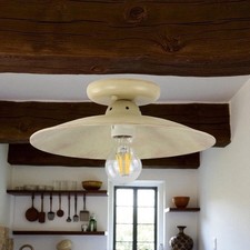Plafoniera Vintage Rustica Lampadario Per Interni Da Soffitto Cucina Taverna E27
