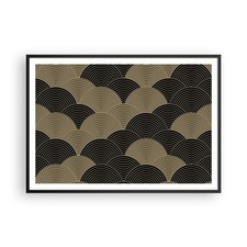 Poster 100x70cm nero - 100x70cm, e