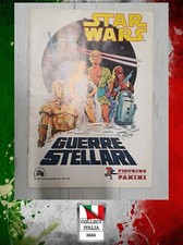 ALBUM VUOTO FIGURINE PANINI STAR WARS GUERRE STELLARI 1977 77 OTTIMO