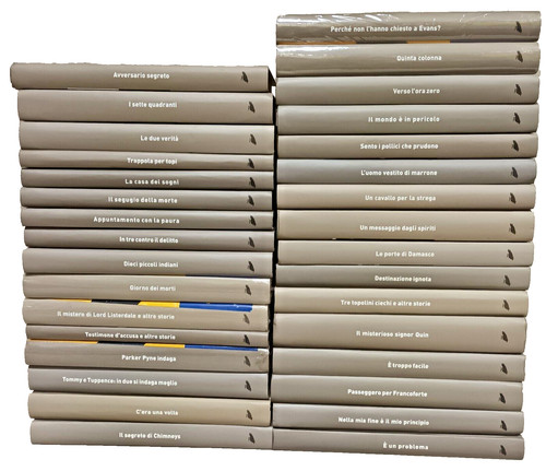 Agatha christie classici del - christie,