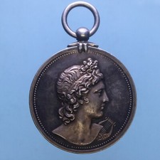 INGHILTERRA ROYAL ACADEMY OF MUSIC MEDAGLIA PREMIO 1922 SILVER ARGENTO