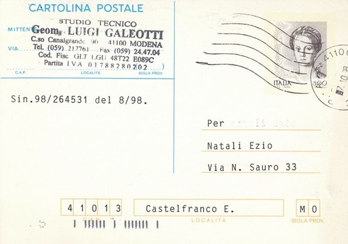1998 lotto cartoline postali - 2,