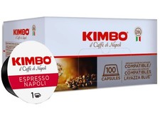 Capsule Caffè Kimbo Miscela Napoli Formula Bar Compatibili Lavazza BLUE