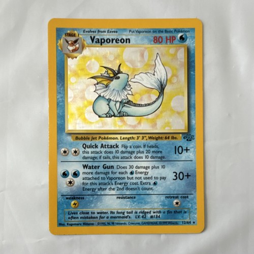 Pokémon tcg vaporeon - pokémon,