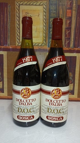 Vino 1977 dolcetto alba - 1x,