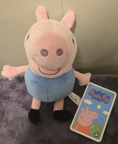 Peluche peppa pig rosa - peppa, 8"