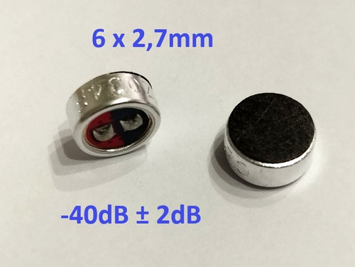 Capsula microfonica piccola