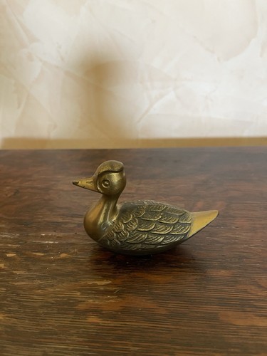 Anatra ottone vintage - anatra,