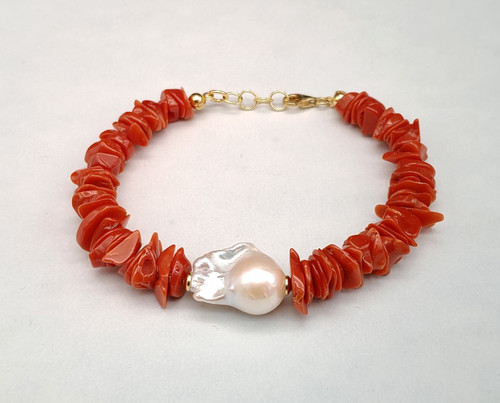 Bracciale donna corallo - , rosso