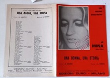 SPARTITO MUSICALE MINA UNA